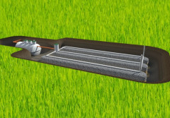 Zapchany drenaż w oczyszczalni - jak go udrożnić bez kopania ogrodu?