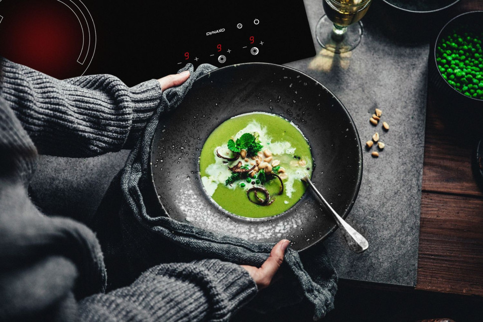 Płyta gazowa gaz pod szkłem  DynaCook X3 AGD z trzema polami grzewczymi