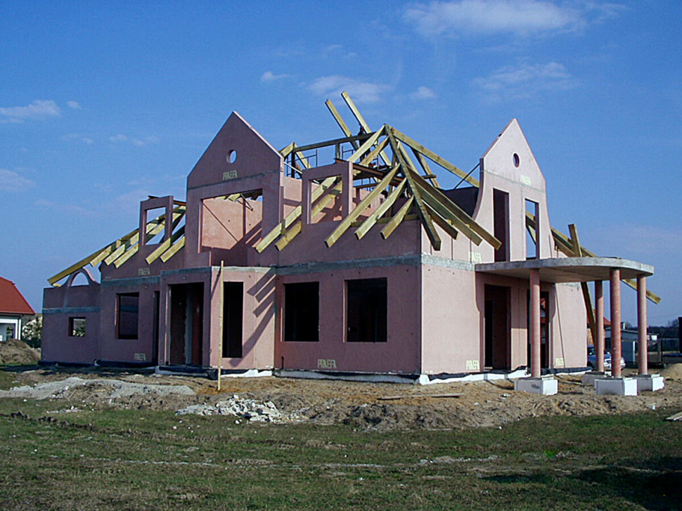 Dom z prefabrykatu keramzytowego