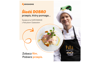 Śledź DOBRO - przepis na udane święta od KRISHOME