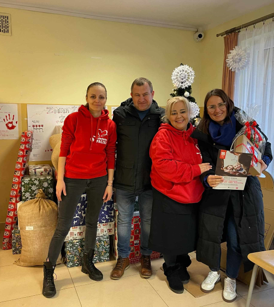 Wielkie serca pracowników WIŚNIOWSKI - wsparcie dla Pana Andrzeja i jego córki