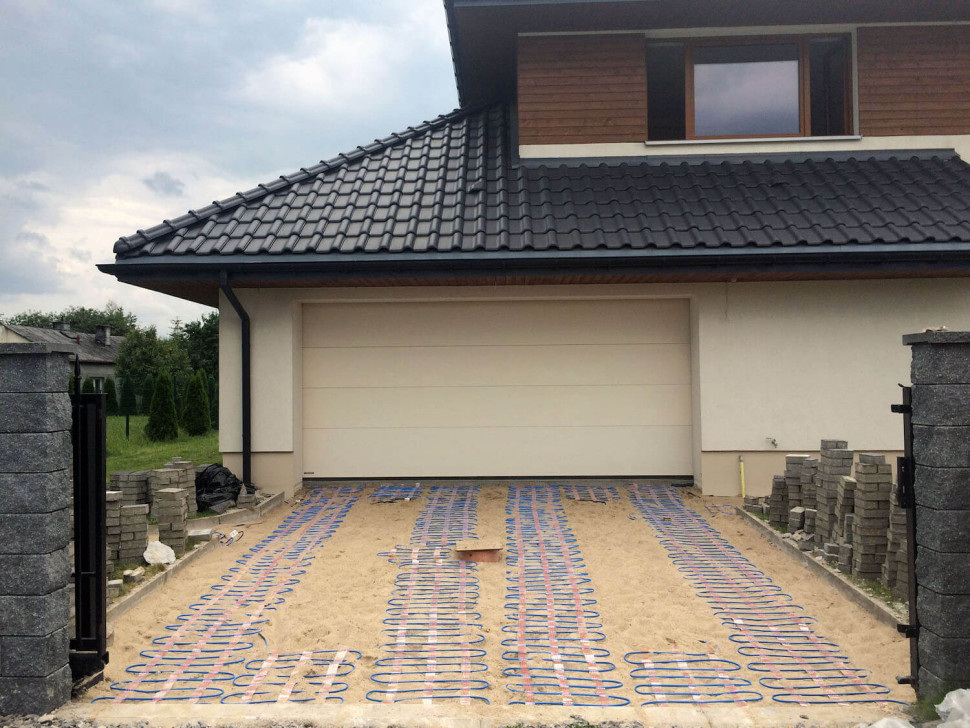 Maty grzewcze podjazd podgrzewany elektrycznie