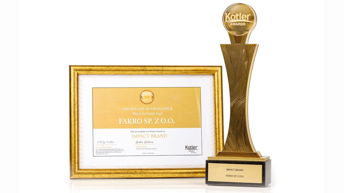 KOTLER AWARDS to ogromne wyróżnienie, ale także zobowiązanie. Wywiad z Januszem Komurkiewiczem, Członkiem Zarządu ds. marketingu FAKRO