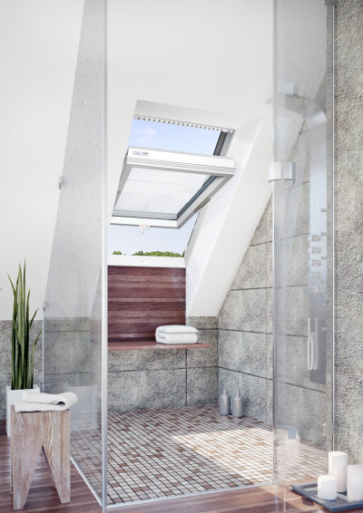 Okno dachowe w łazience