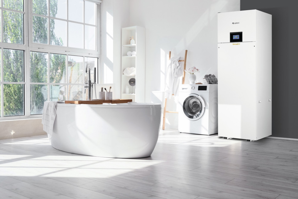 Pompa ciepła Gree Versati All in One.