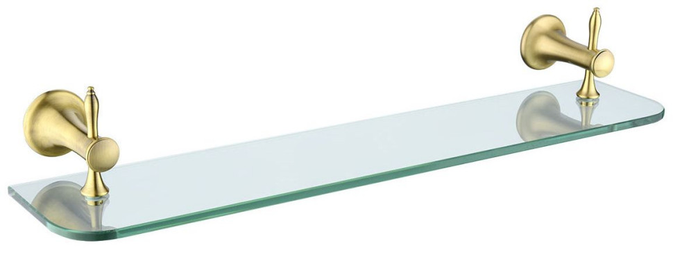Szklana półka pod lustrem w łazience ANTICA