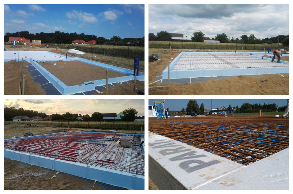 Realizacja ciepłej płyta fundamentowej PARATi