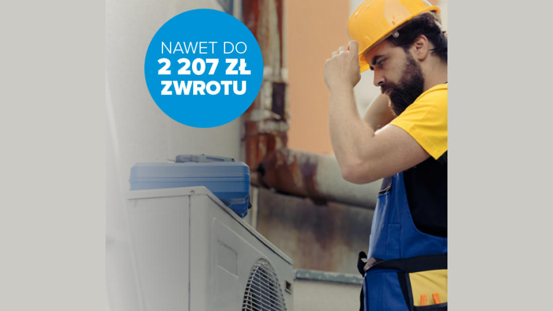 Pompy ciepła Midea M-Thermal spełniają warunki otrzymania dofinansowania "Zwrot za piec"