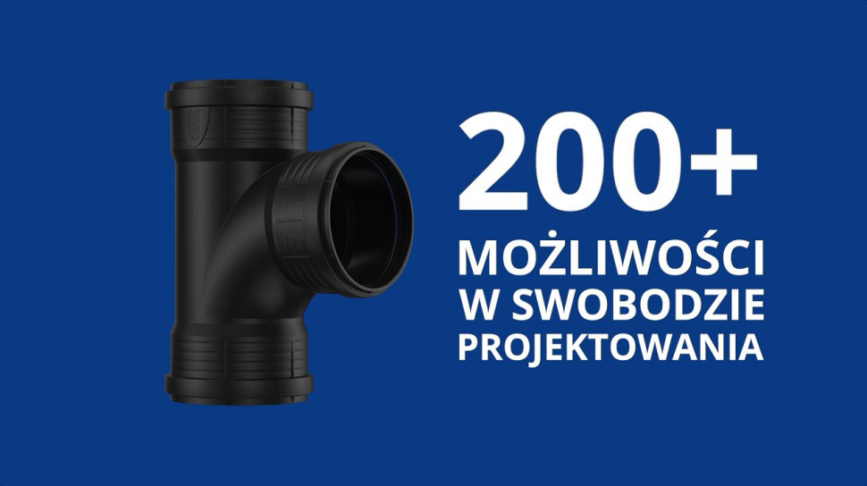 Cisza w Twoim domu: kanalizacja Master 3 Plus