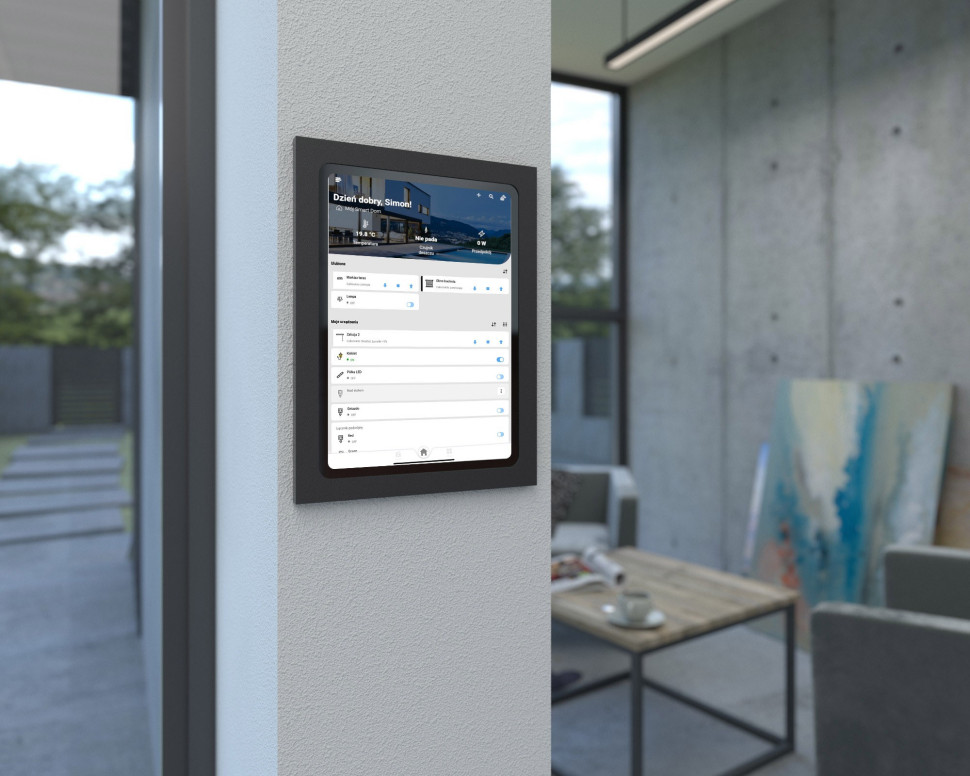 Estetyczny uchwyt na tablet Simon GO