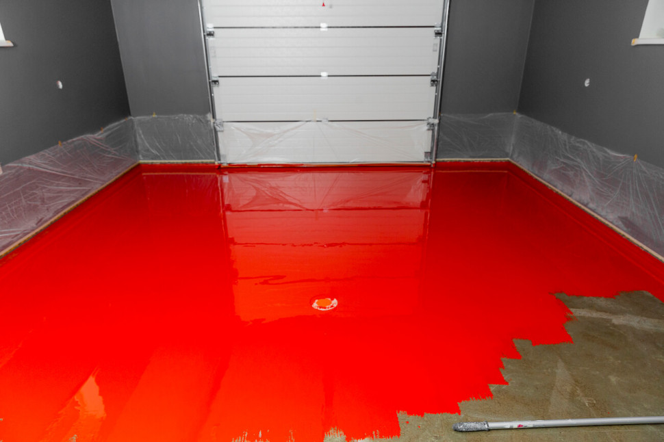 farba do betonu psadzka w garażu