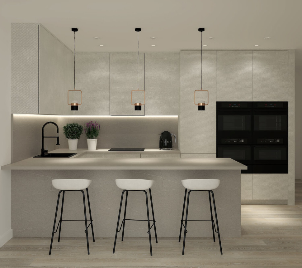 oświetlenie wyspy kuchennej