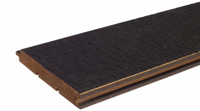 Deski opalane podbijają serca architektów i miłośników drewna postarzanego.