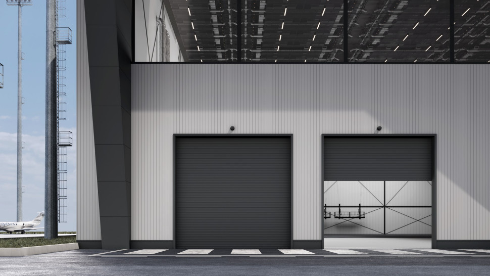 Brama przemysłowa R1 ADP Comfort (fot. Krishome)