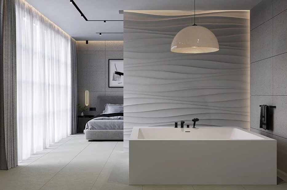 Beton architektoniczny w łazience to doskonała alternatywa dla popularnych kafelków, czy płytek