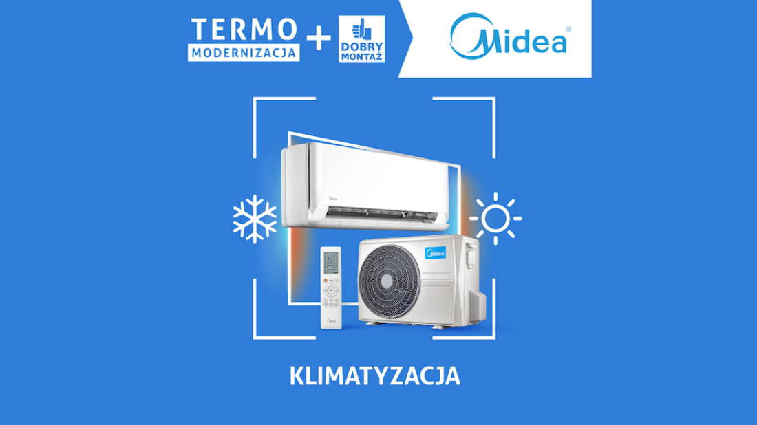 MIDEA partnerem 11 edycji ogólnopolskiej kampanii "TERMOMODERNIZACJA+DOBRY MONTAŻ"