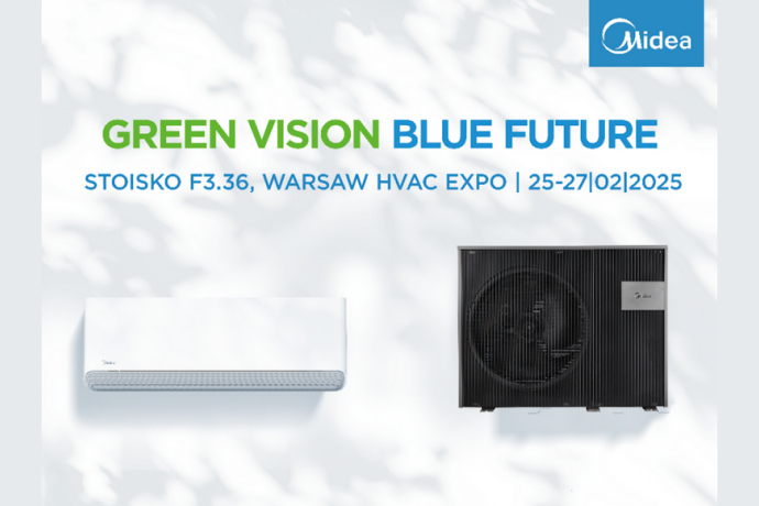 Midea na Targach HVAC EXPO 2025 - zapraszamy na stoisko F3.36!