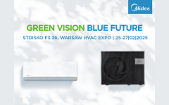 Midea na Targach HVAC EXPO 2025 - zapraszamy na stoisko F3.36!