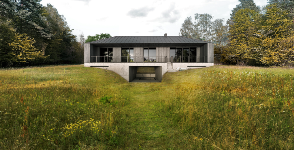 Działka jest absolutnie wyjątkowa… z trzech stron otoczona lasem