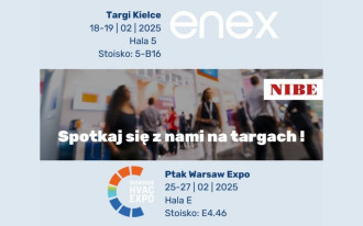 NIBE-BIAWAR na targach ENEX i WARSAW HVAC EXPO 2025