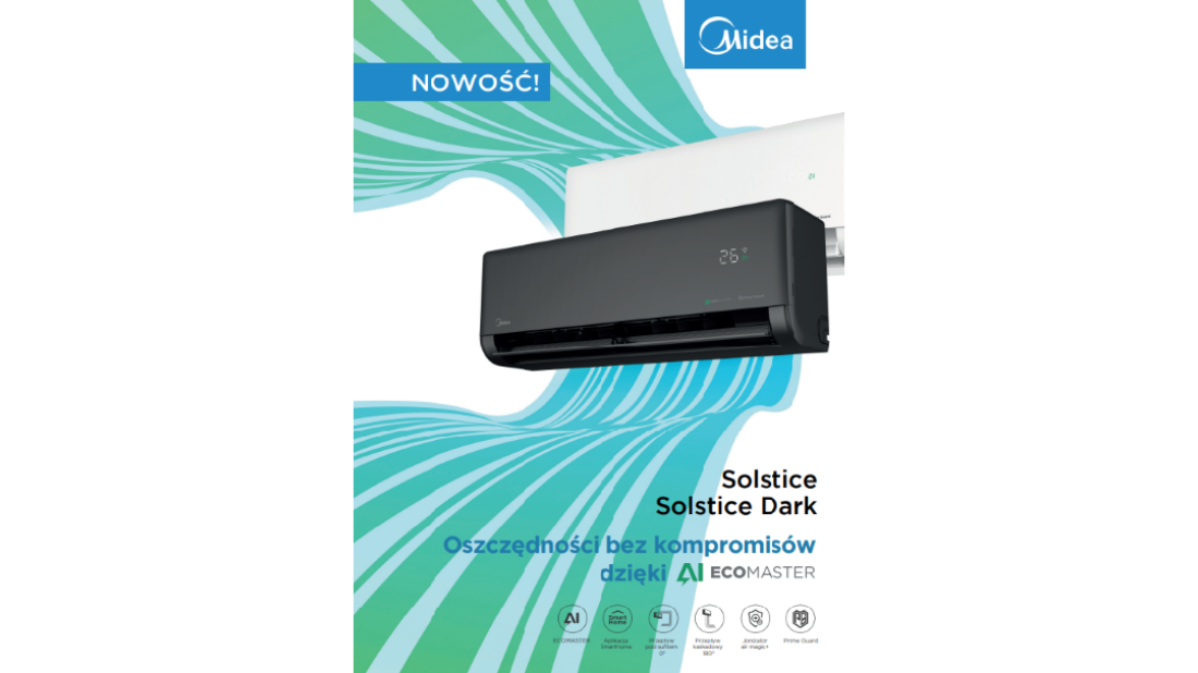 Nowość od Midea! Solstice - rewolucja w klimatyzacji na Warsaw HVAC EXPO 25-27.02