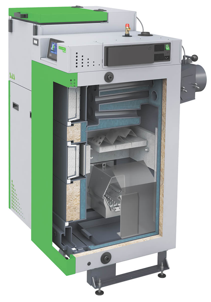 Kocioł na pellet do ogrzewania domu