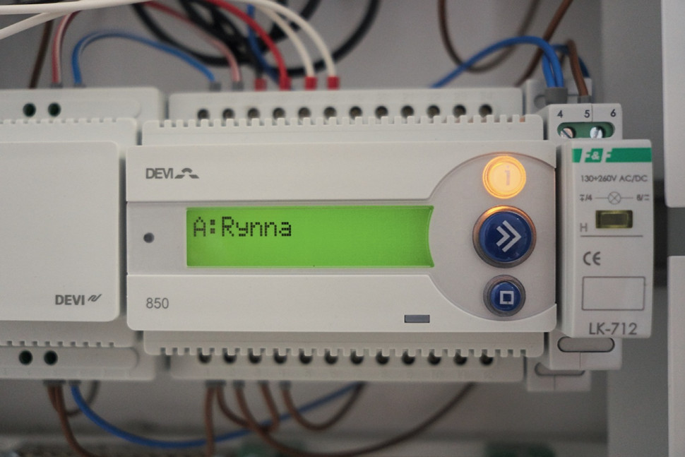 termostat ogrzewanie rynny i rur spustowych
