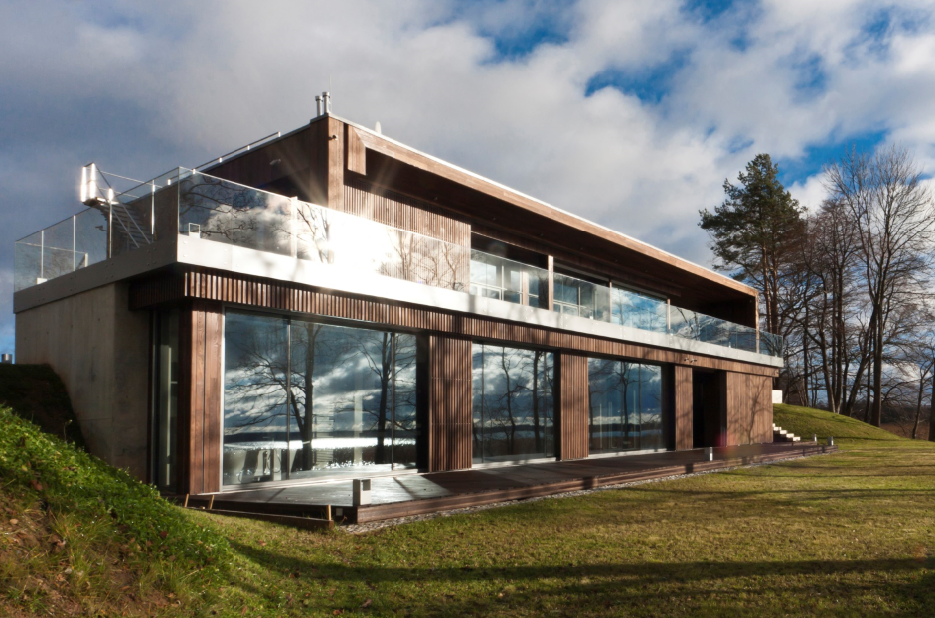 Elewacja Thermory (Komplex Market)