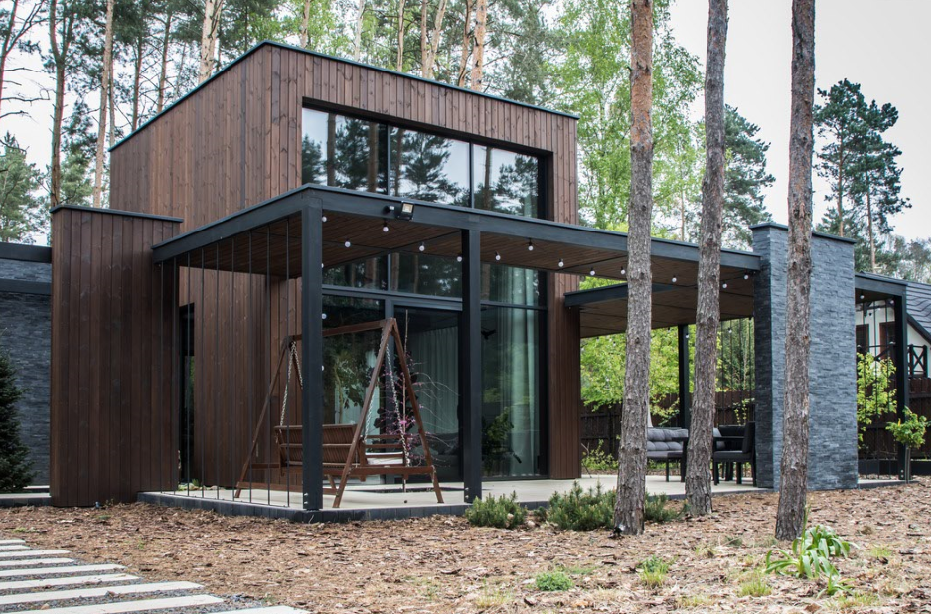 Elewacja Thermory (Komplex Market)