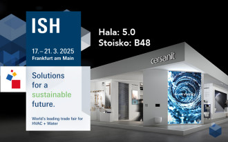 Cersanit na targach ISH 2025 we Frankfurcie - innowacje dla zrównoważonej przyszłości