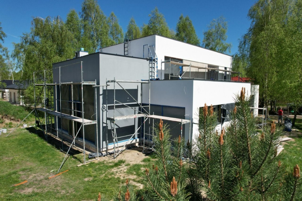 Wykończenie ścian zewnętrznych