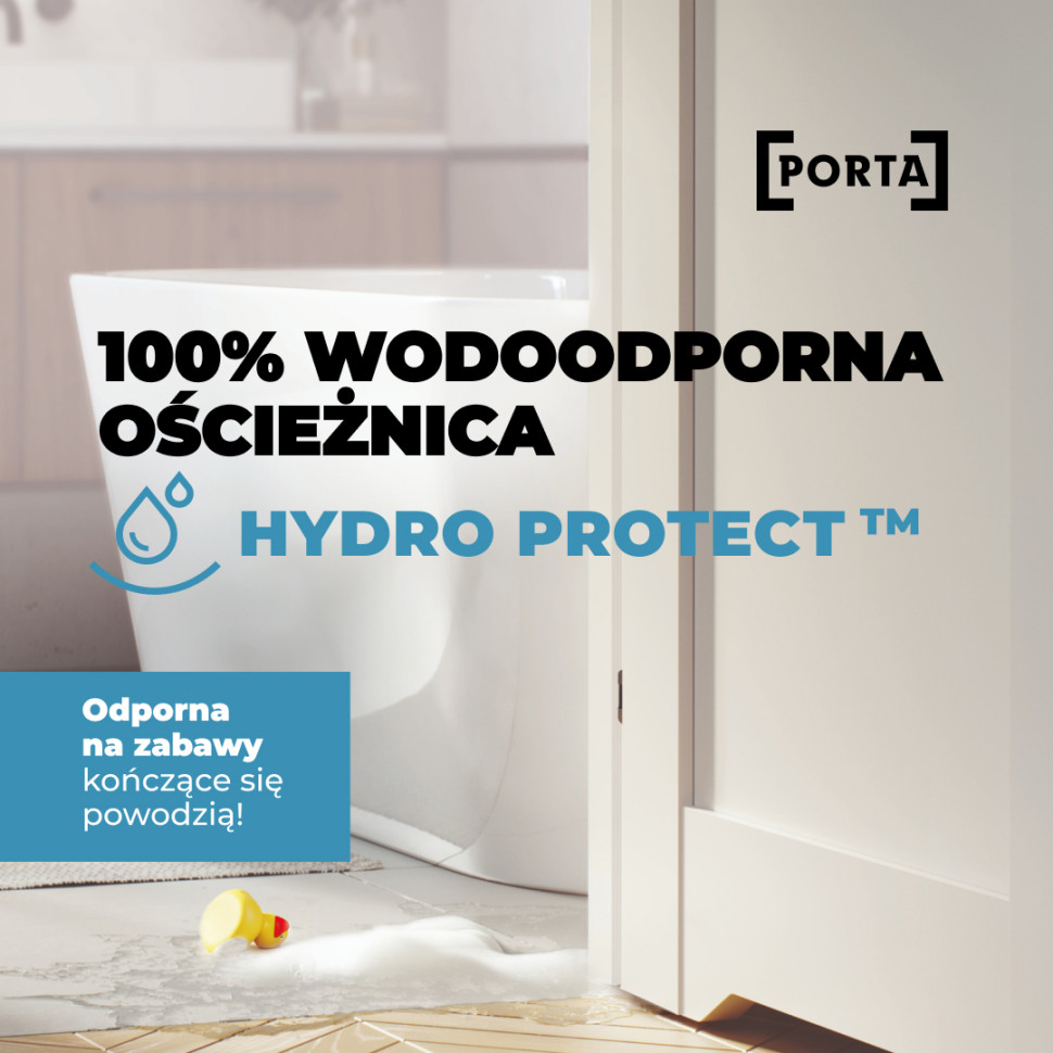 Wodoodporna ościeżnica HYDRO PROTECT™ PORTA – pożegnaj problemy z wilgocią!