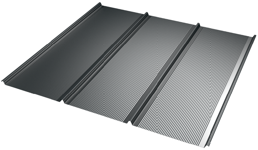 Blacha trapezowa THR 23 wyróżnia się subtelnymi przetłoczeniami w formie mikrofali