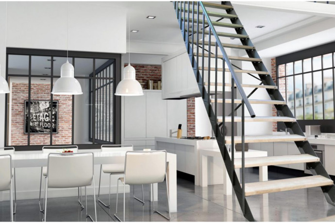 Gdzie najlepiej umieścić schody? Nie zawsze przy ścianie!