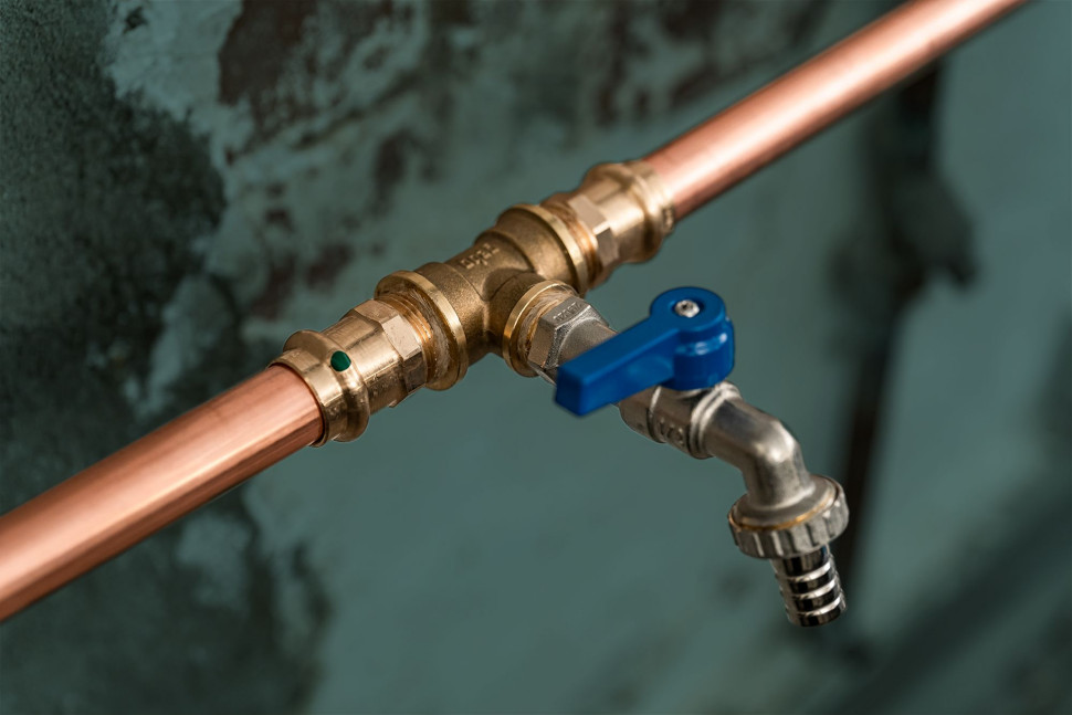 Złączki GEBO Gold wykonane są z wysokiej jakości mosiądzu CW617N