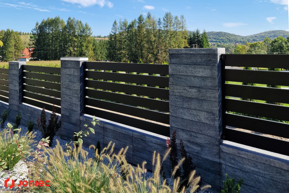 Ogrodzenie modułowe ROMA Nova, kolor szerlit