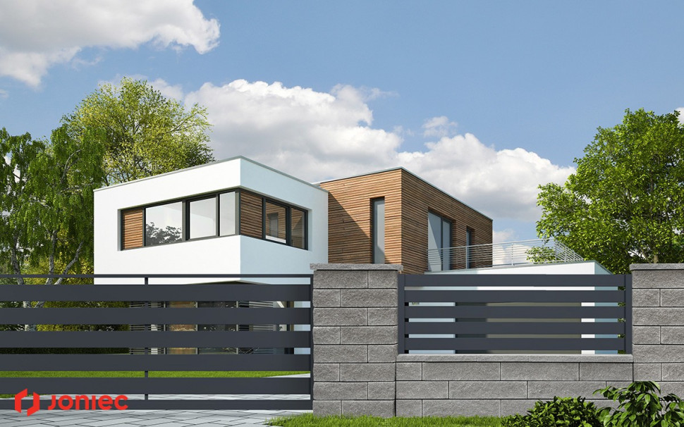 Ogrodzenia łupane GORC® Peak, kolor wanad