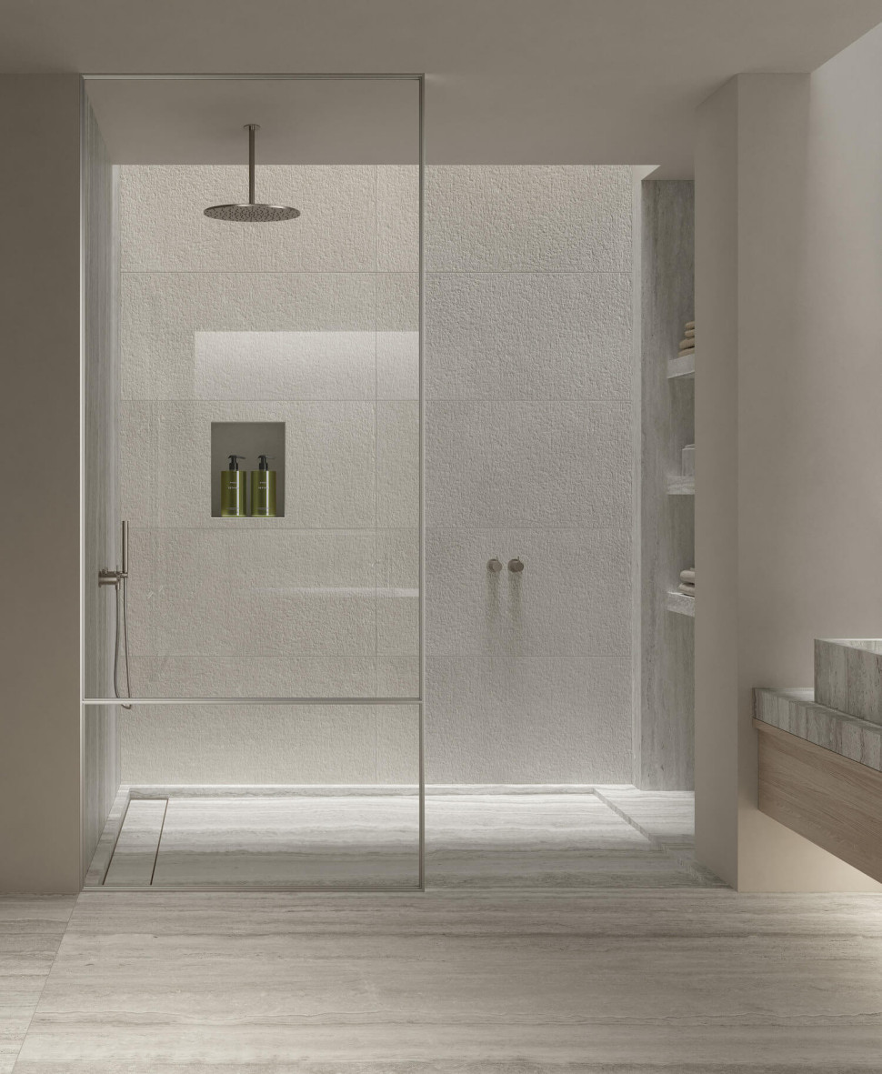 prysznic bez brodzika 