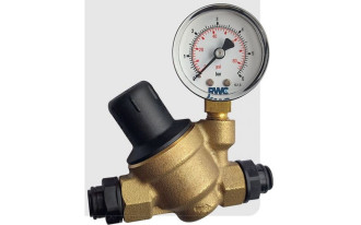 Bezpieczny i kontrolowany reduktor ciśnienia wody