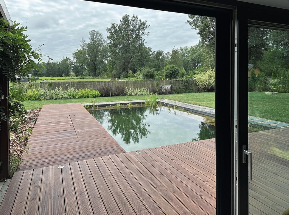 ryflowane deski tarasowe modrzew