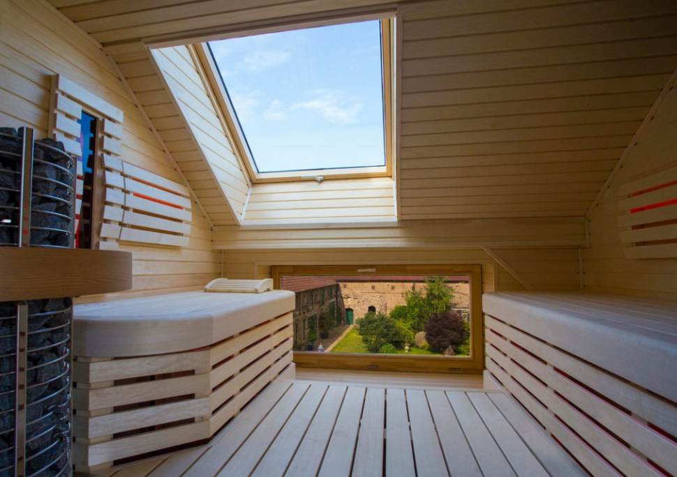 Charakterystyczny jasny odcień rozjaśnia przestrzeń