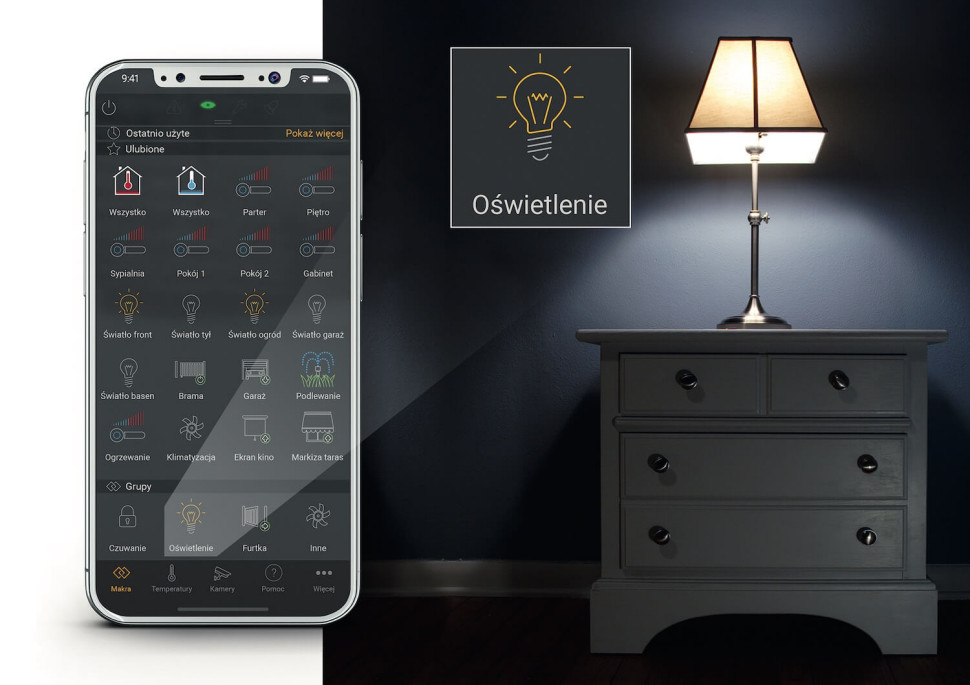 instalacje inteligentne oświetlenie