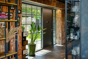 Drzwi CREO wzór 310 w kolorze antracytowym