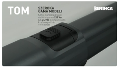 TOM - siłowniki BENINCA do bram skrzydłowych