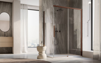 Drzwi przesuwne RONAL ORIANA do kabin prysznicowych - elegancja i harmonia