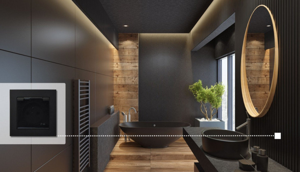 Gniazdka łazienkowe -  bezpieczne i stylowe rozwiązania 