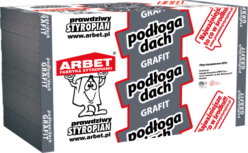 Styropian PODŁOGA/DACH GRAFIT