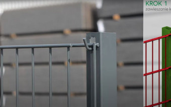 Montaż ogrodzenia LEGI krok po kroku - instrukcja dla systemu R