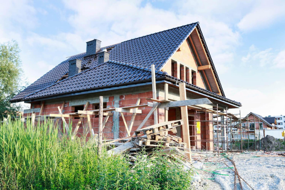 dom w budowie