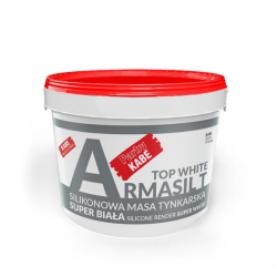 ARMASIL T Top White - Silikonowa masa tynkarska - nowa super biała wersja
